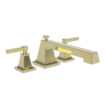 Newport Brass Tub Faucet, Uncoated Polished Brass (Living, non-returnable), Deck 3-3146-03N